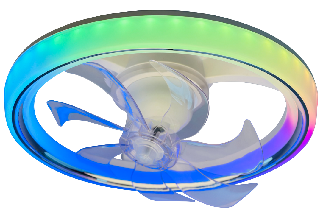 SD-P008SF-RGBCW   LED RGBCW Ceiling Fan Light