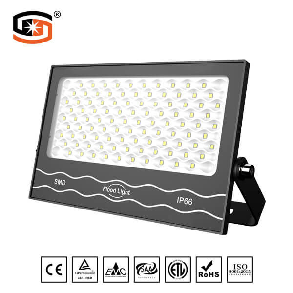 NEW Developed 100W LED flood light Black