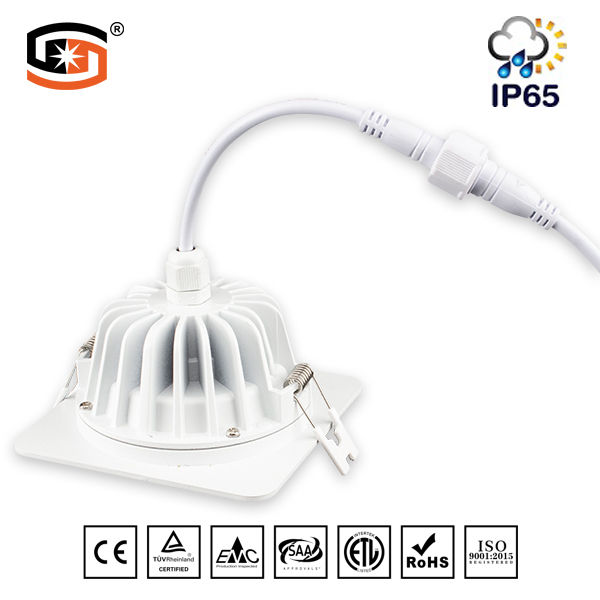 IP65 LED down light Square recessed