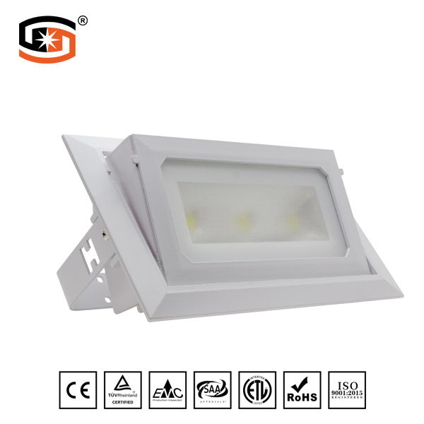 Rectangular recessed LED DOWN LIGHT