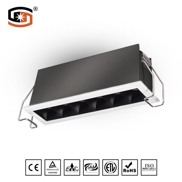 9W recessed downlight