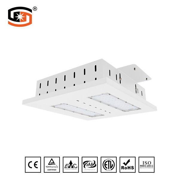 LED Petrol or Gas Station Light Baron Series White