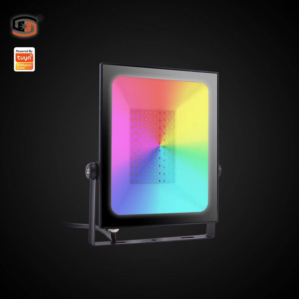 60W RGB led flood light with tuya smart