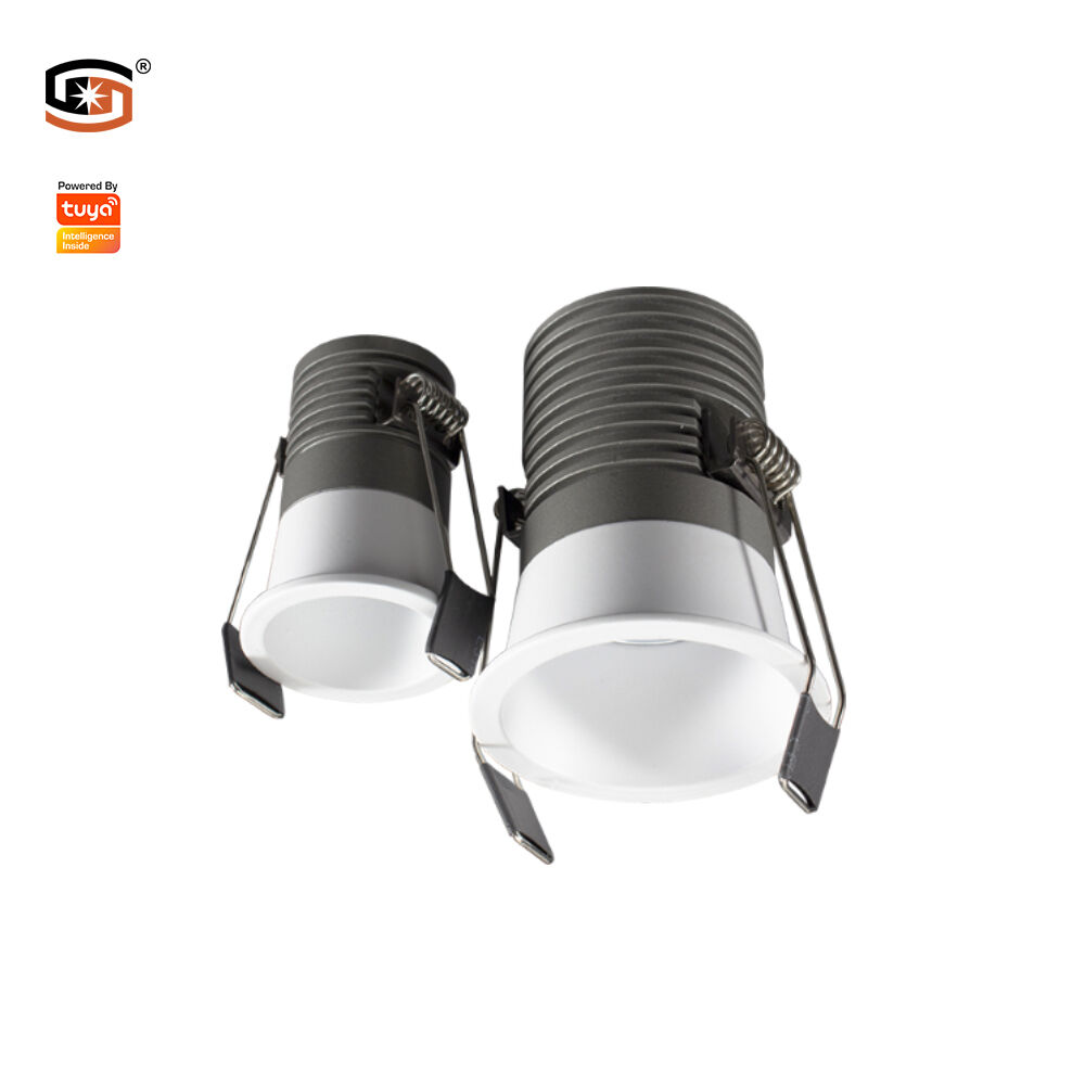 LED recessed downlight with YUYA CCT+DIM