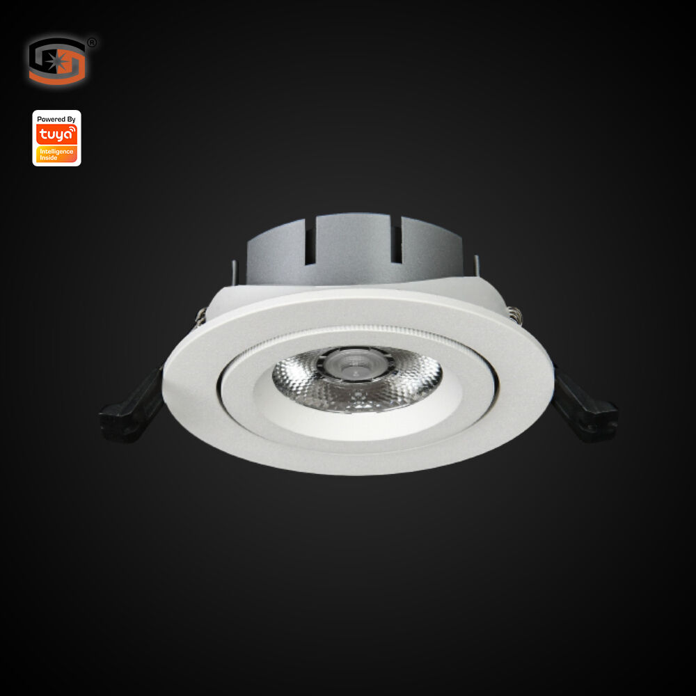 Untra-thin LED downlight with Tuya smart control