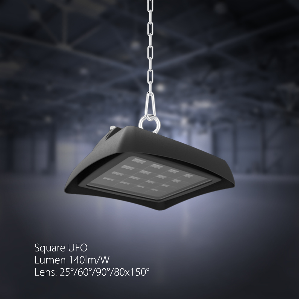 Square UFO Hi-bay Light 200W