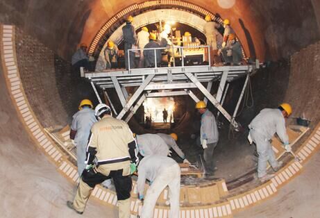 辽宁高温窑炉施工现场