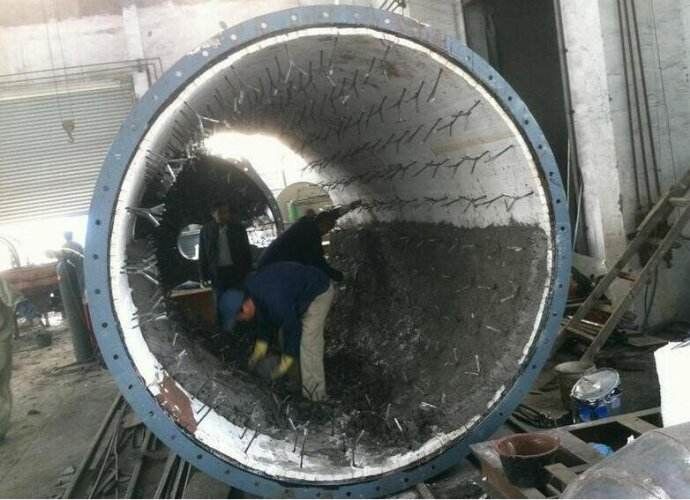 江西浇注料现场施工