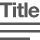 标题