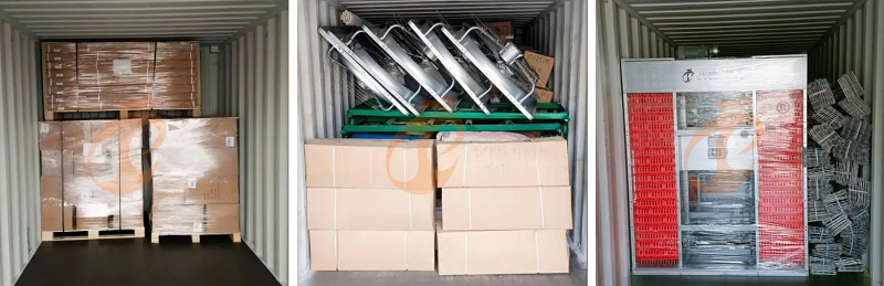 delivery of nigerian battery cage poultry equipment (1)