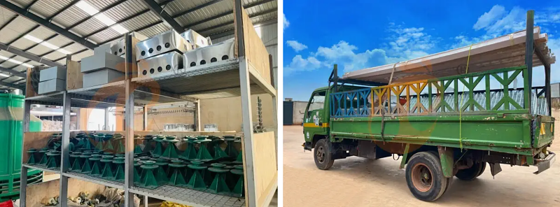 delivery of nigerian battery cage poultry equipment (2)