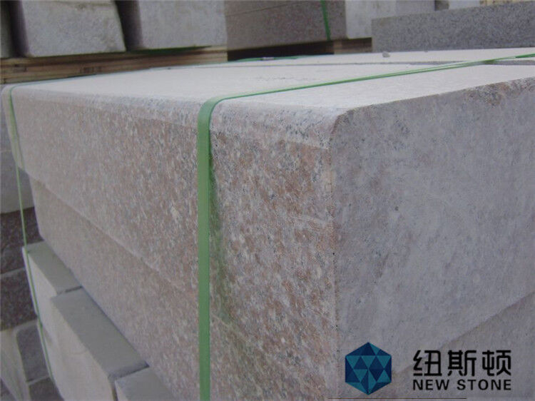 五莲红光面路牙石