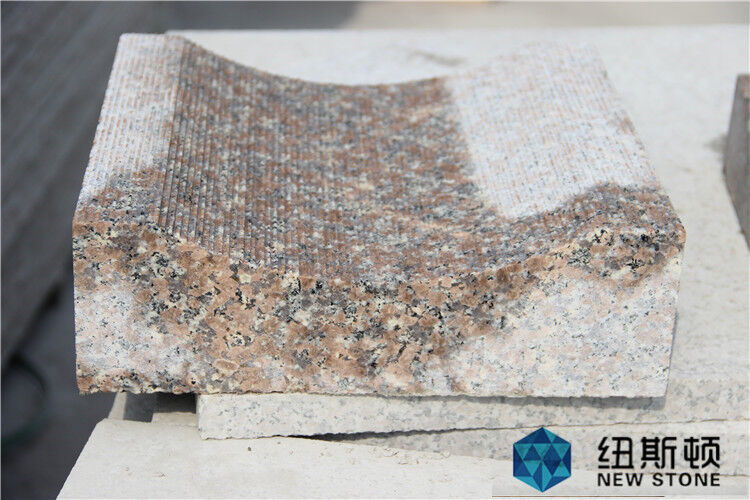 五莲红拉丝面路沿石