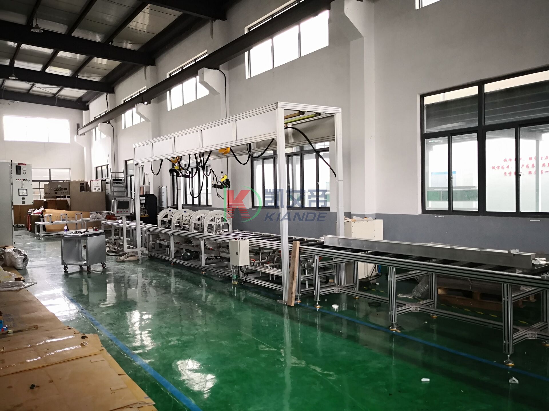 Semi Automatic assembly line Semi Automatic assembly line