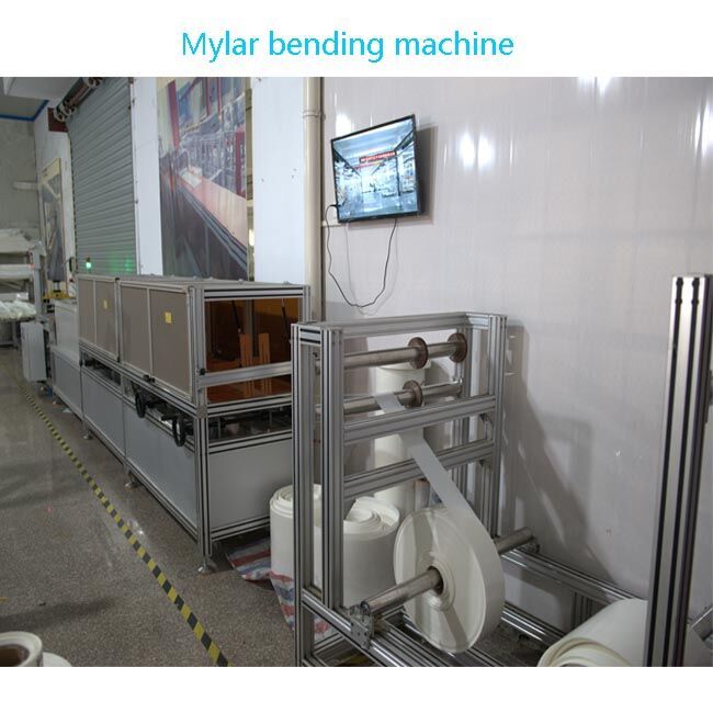 Detail showcase:MYLAR BENDING MACHINE