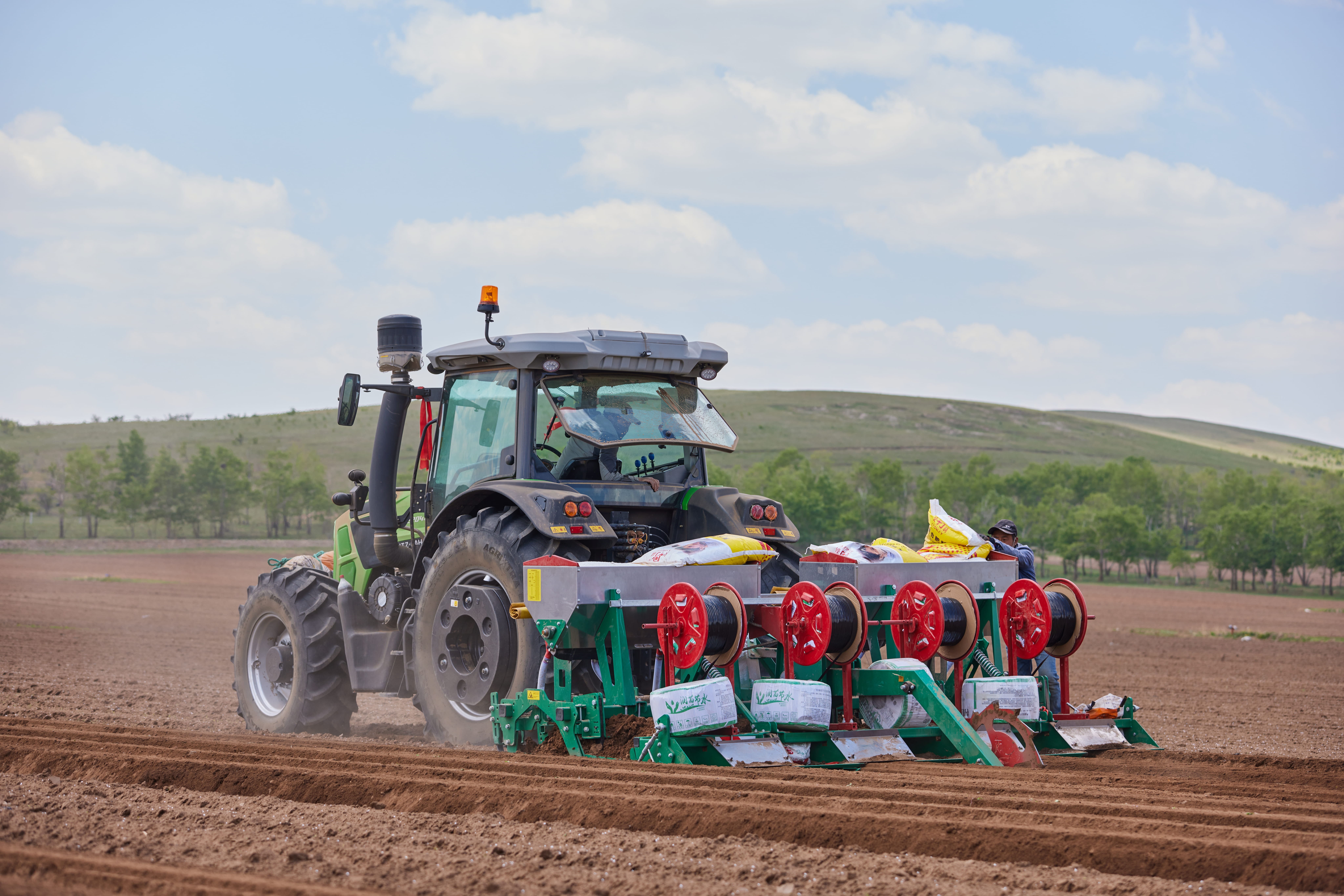 3ZMP-360  马铃薯中耕培土施肥机