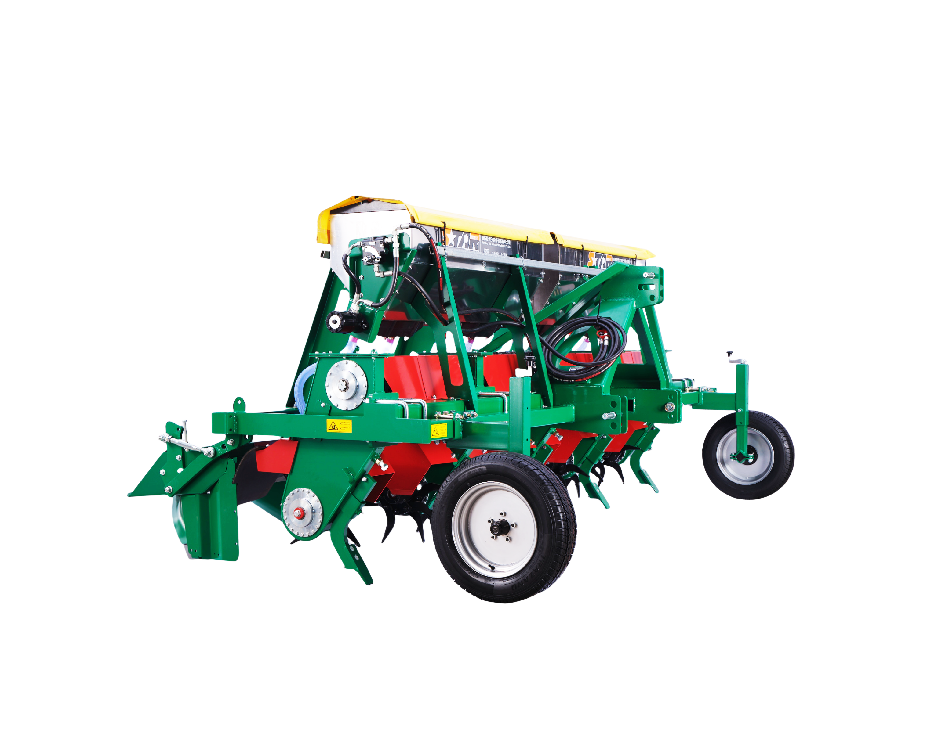 3ZMP-360F 四行马铃薯中耕培土机