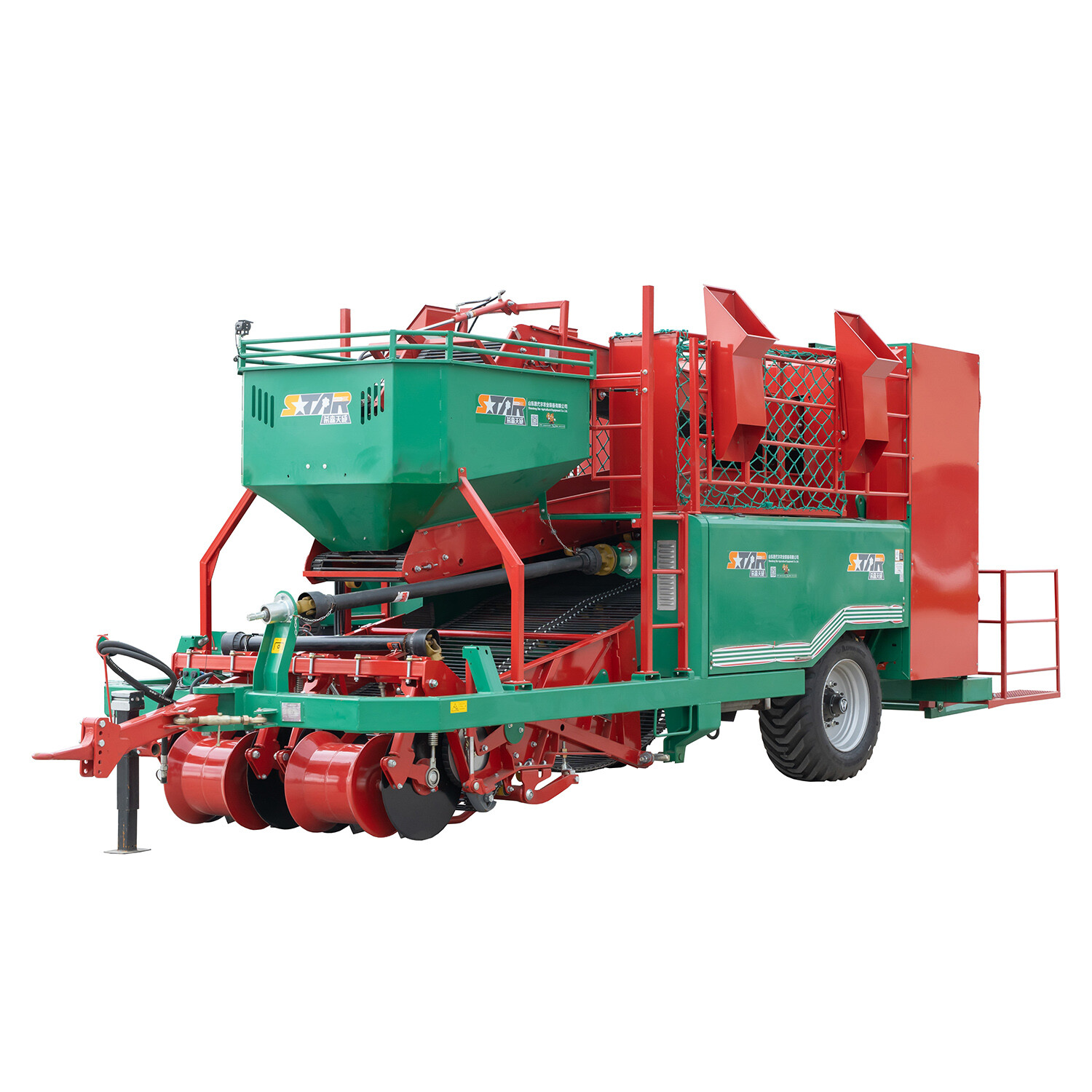 4UL-170D  吨包型马铃薯联合收获机