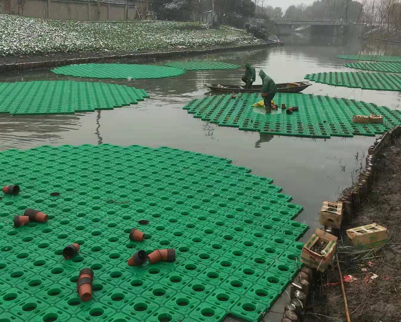 普通型生態(tài)浮床