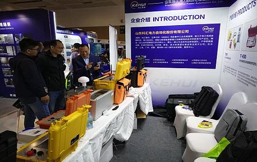 图片2 维多利亚老品牌vic3308电力线路检测产品亮相CPEM2026电力设备管理大会