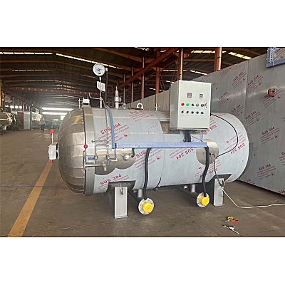 食用菌圆形灭菌锅