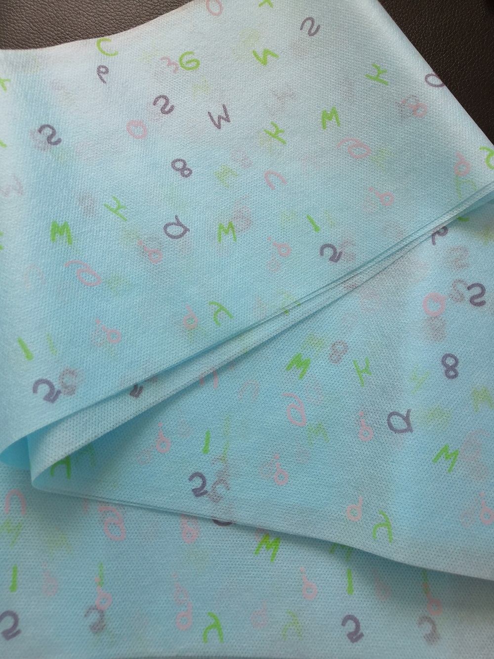 印刷非织造织物