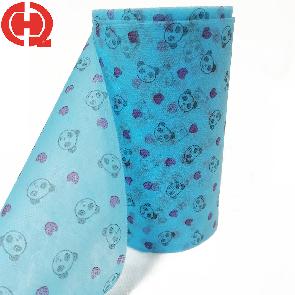 印刷非织造织物