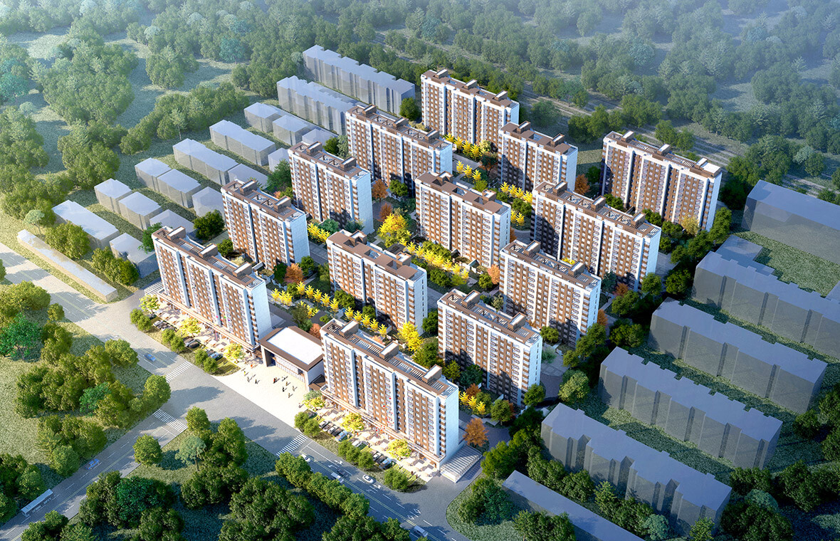 淄博区域管理中心中标临淄区辛店街道铁路小区棚户区改造项目