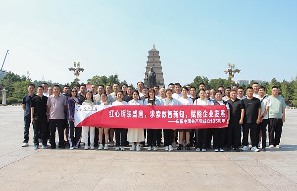 太阳成集团tyc7111组织迎“七一”研学活动  嘉奖实干先锋  献礼建党105周年