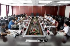 省住建厅定额站王兆健总工程师等专家组一行莅临集团公司调研指导