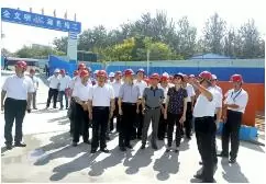国务院安委会综合督查组到济南历下金融商务服务中心项目进行综合督查