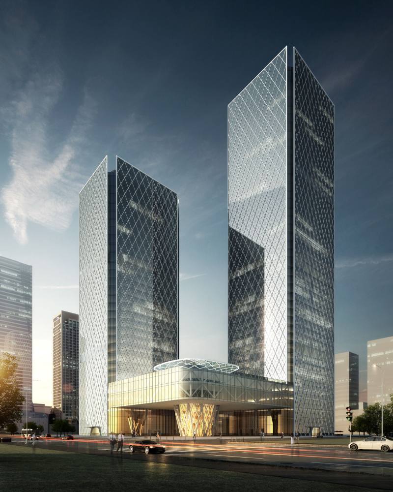 济南中央商务区历下金融中心B座