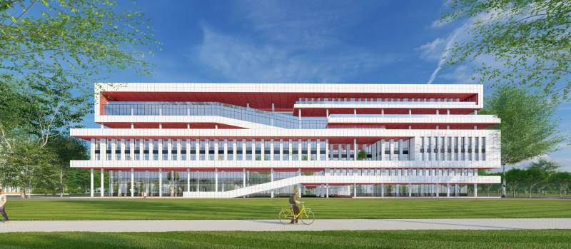 青岛科技大学淄博教科产融合基地实验实训楼A项目