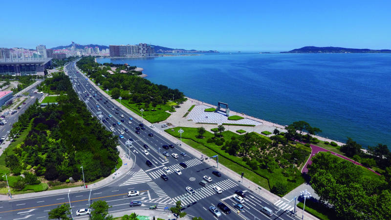 威海市海滨南路环境绿化美化工程（中国建设工程鲁班奖）