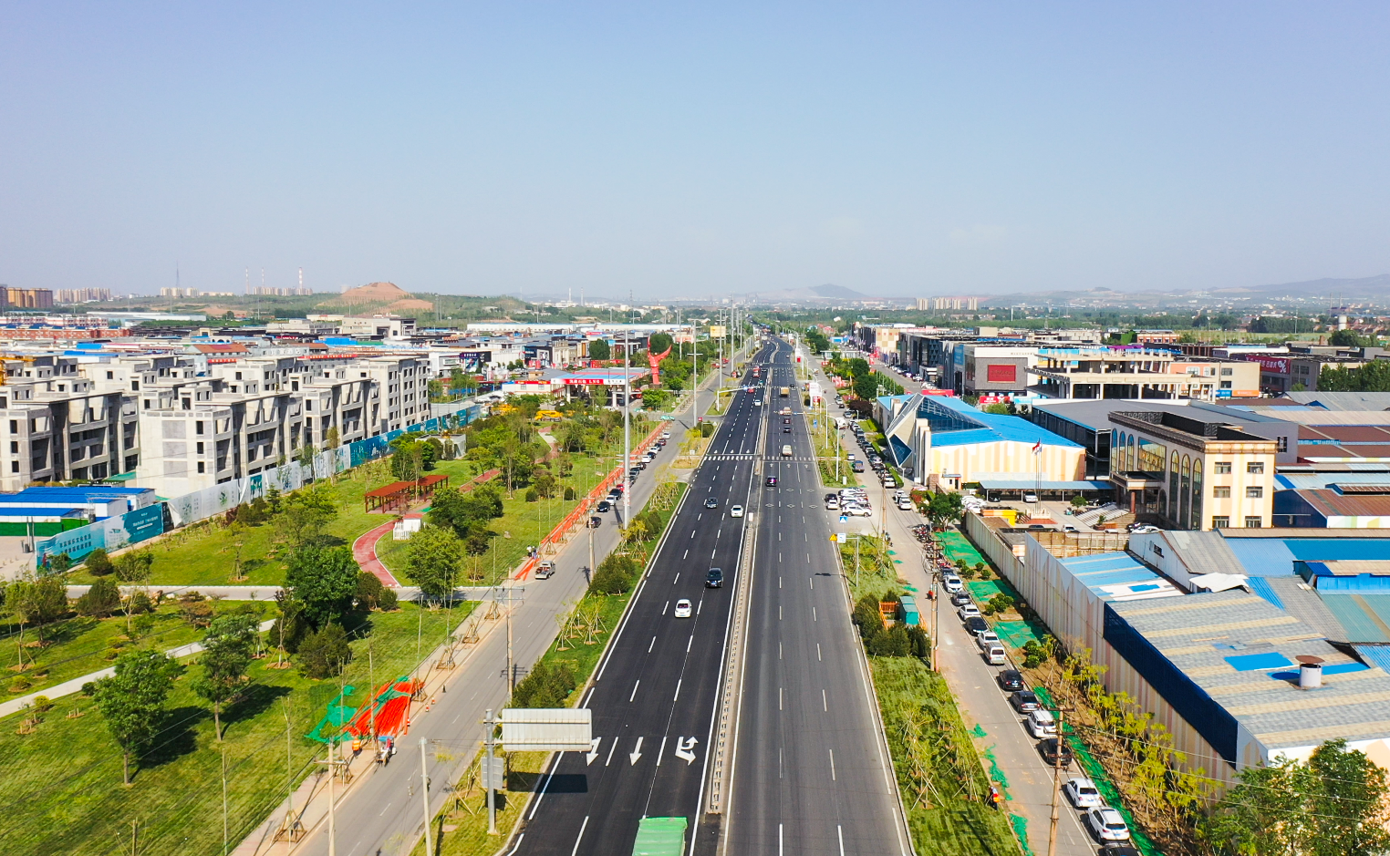 淄河大道提升改造工程（F+EPC）（山东省建筑施工安全文明标准化工地）