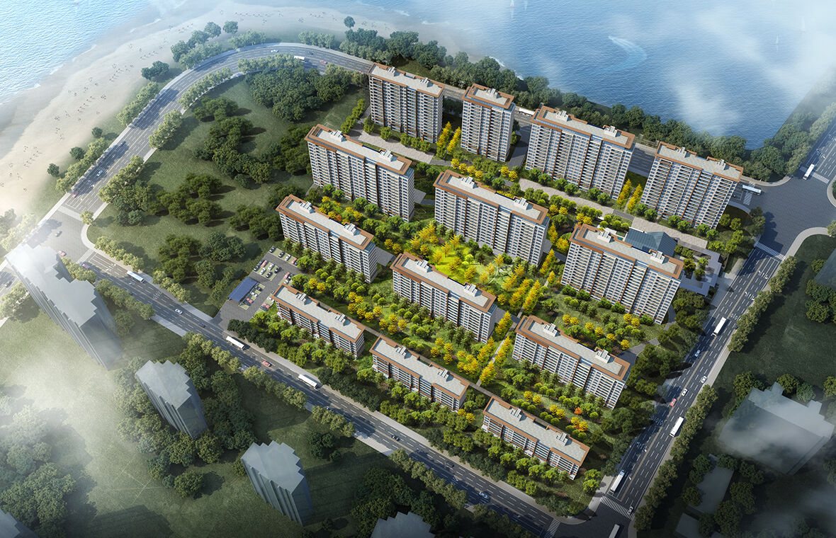 青岛区域管理中心中标青特悦海府 C 地块总承包工程