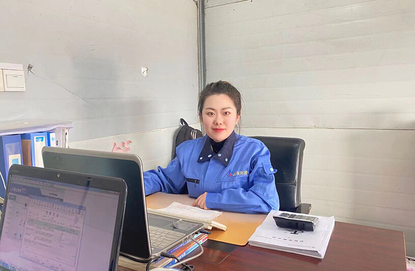 巾帼迎春绽芳华——访天齐集团 2022 年度“三八红旗手”许文萧