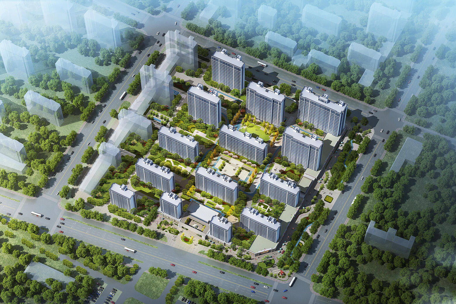 济南区域管理中心中标德州云天雅园项目建安总承包工程