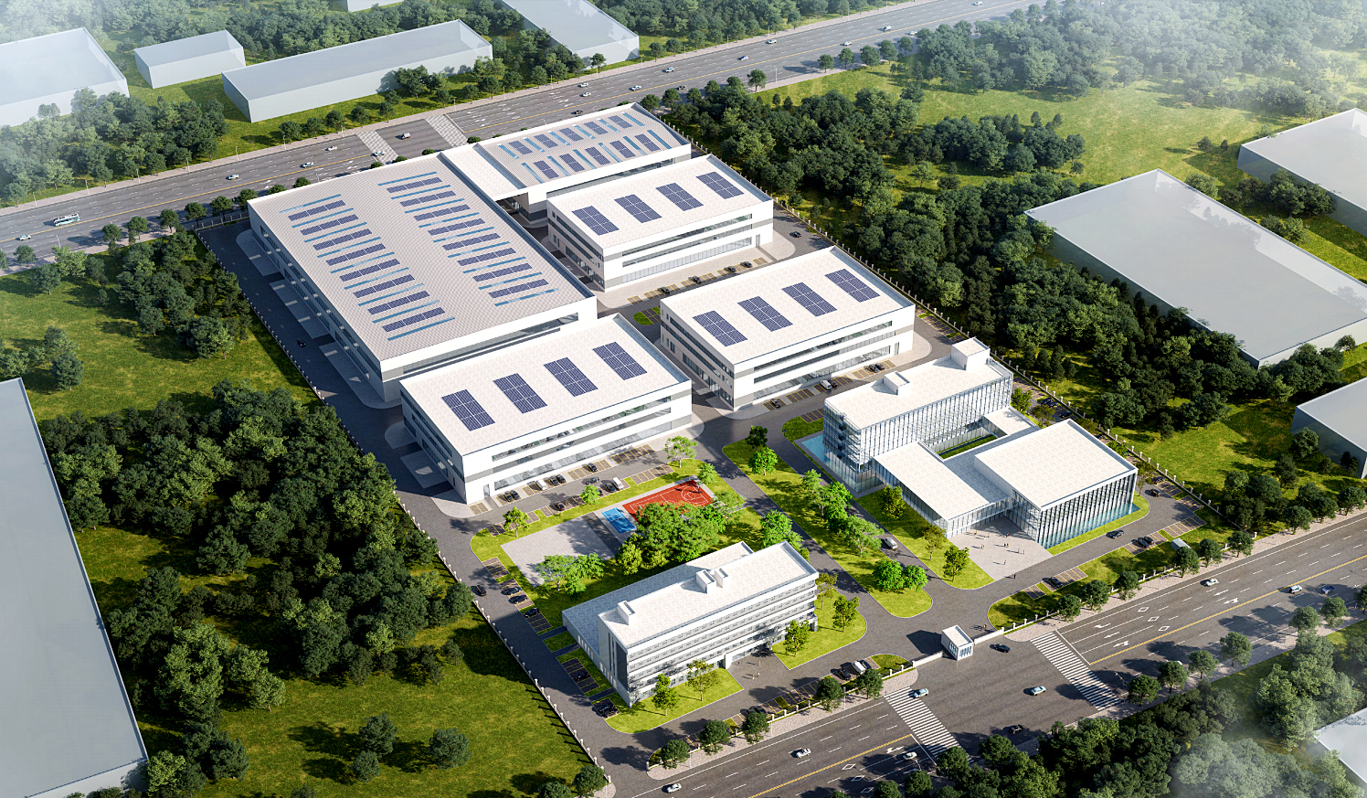 淄博区域管理中心中标智能协作机器人生态产业基地施工总承包项目