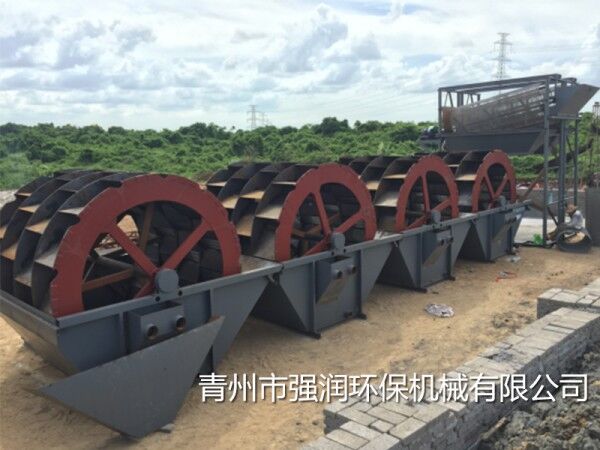 海南秀英区大型水洗沙现场