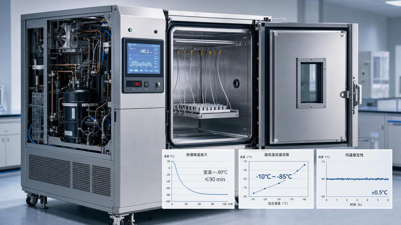 超低温冷冻机选型时，这几个参数比品牌更重要