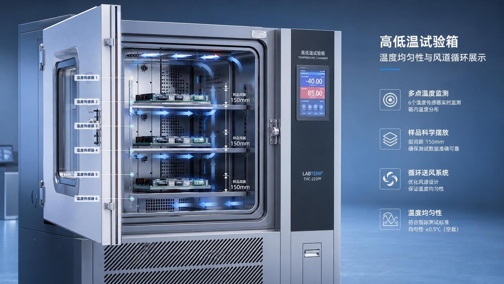 高低温试验箱温度不均匀的原因有哪些？如何改善测试结果