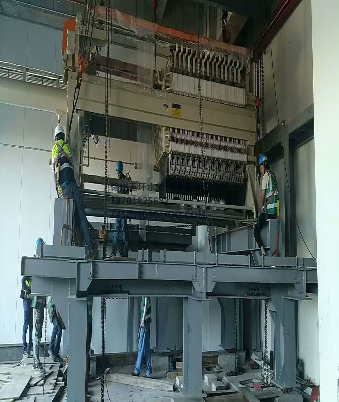 滤布行走式板框压滤机