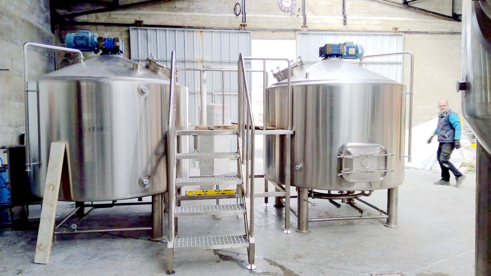 2000L Craft Beer Brewery in France