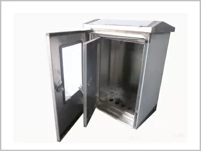 不銹鋼雙層門電箱