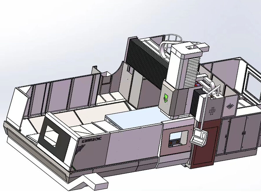 數(shù)控龍門防護(hù)