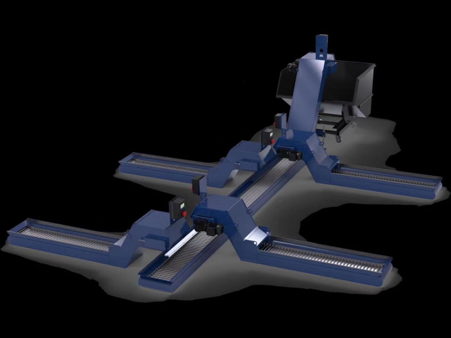 數(shù)控機床自動化組合排屑