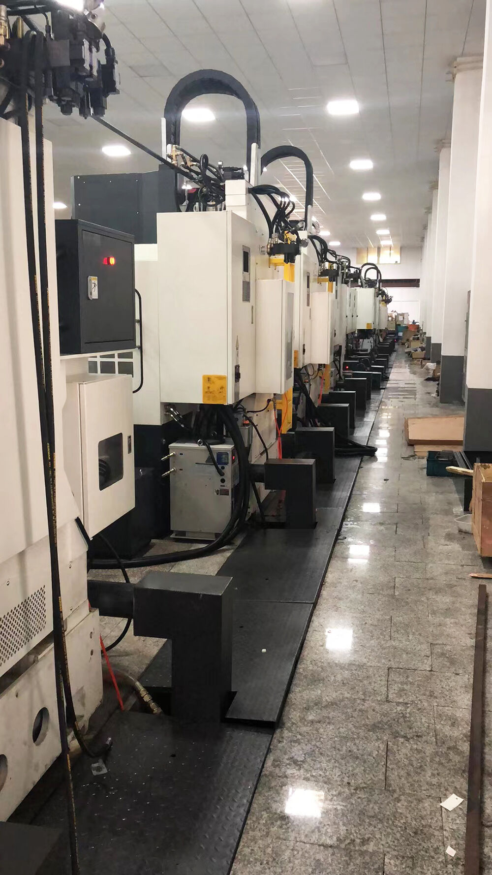 液壓步進式集中排屑