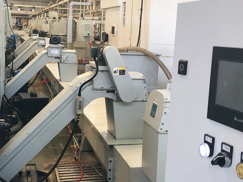 液壓步進(jìn)式集中排屑