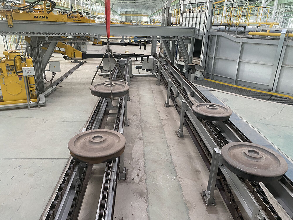 火車車輪集中輸送